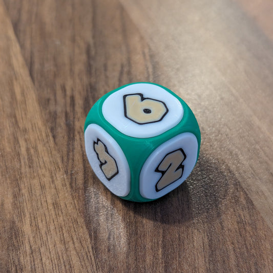 Super Mario Game-Inspired DICE Keychain – Perfect for Keychain or Board Games