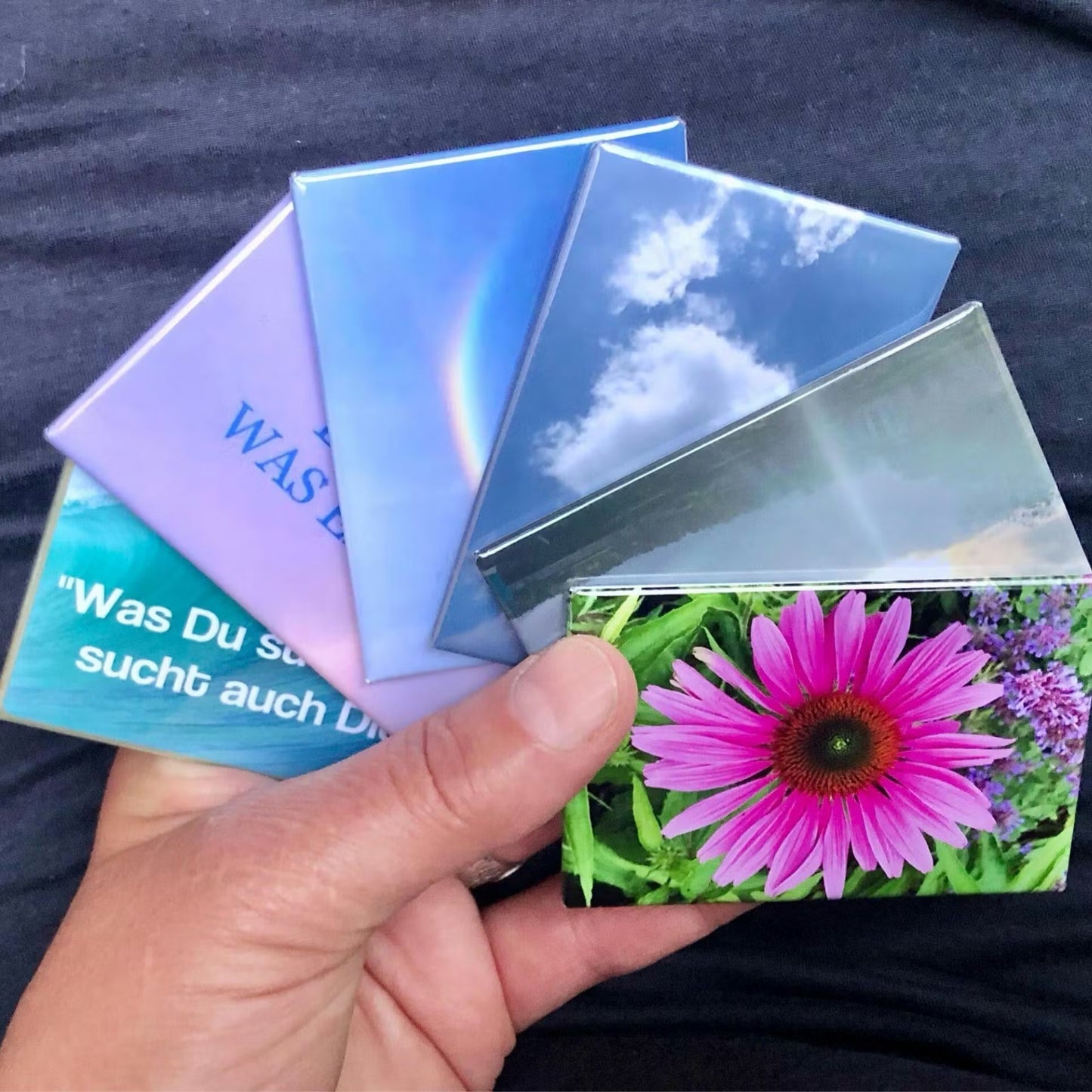 Personalisierter Fotomagnet | Dein Foto auf einem Magneten | 8×5cm