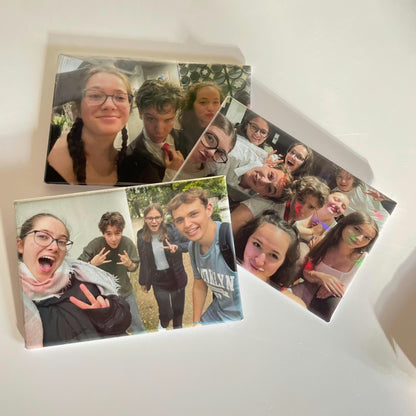Personalisierter Fotomagnet | Dein Foto auf einem Magneten | 8×5cm