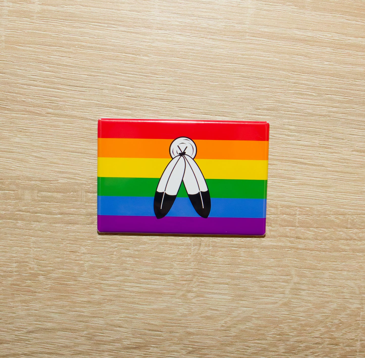 Magnet za hladnjak sa zastavom ponosa | LGBTQ+ kolekcija zastava | 8×5cm