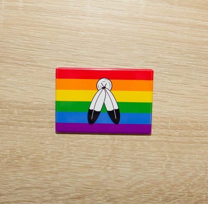Magnet za hladnjak sa zastavom ponosa | LGBTQ+ kolekcija zastava | 8×5cm