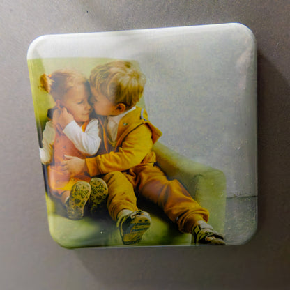 Personalisierter Fotomagnet | Dein Foto auf einem Magneten | 5×5cm
