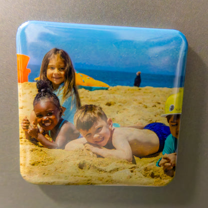 Personalisierter Fotomagnet | Dein Foto auf einem Magneten | 5×5cm