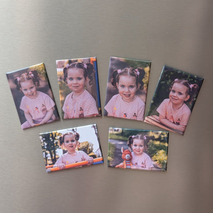 Personalisierter Fotomagnet | Dein Foto auf einem Magneten | 8×5cm