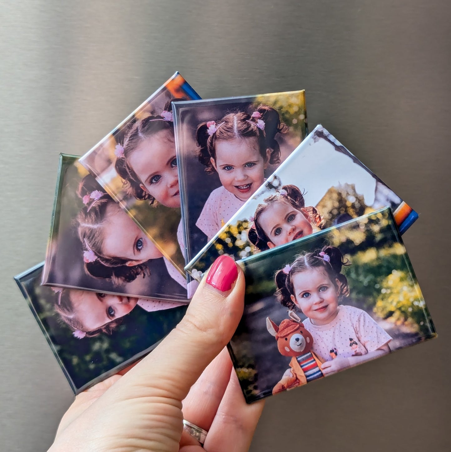 Personalisierter Fotomagnet | Dein Foto auf einem Magneten | 8×5cm