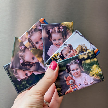 Personalisierter Fotomagnet | Dein Foto auf einem Magneten | 8×5cm
