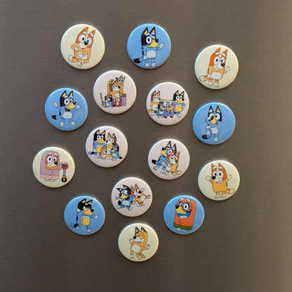 Personalizirani dječji magnet ili bedž s omiljenim crtanim junacima | 4cm