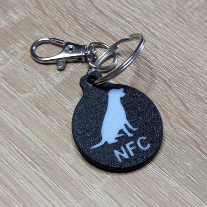 Smart NFC Pet Tag | Tap for Contact Info | Pet Collar ID Tag