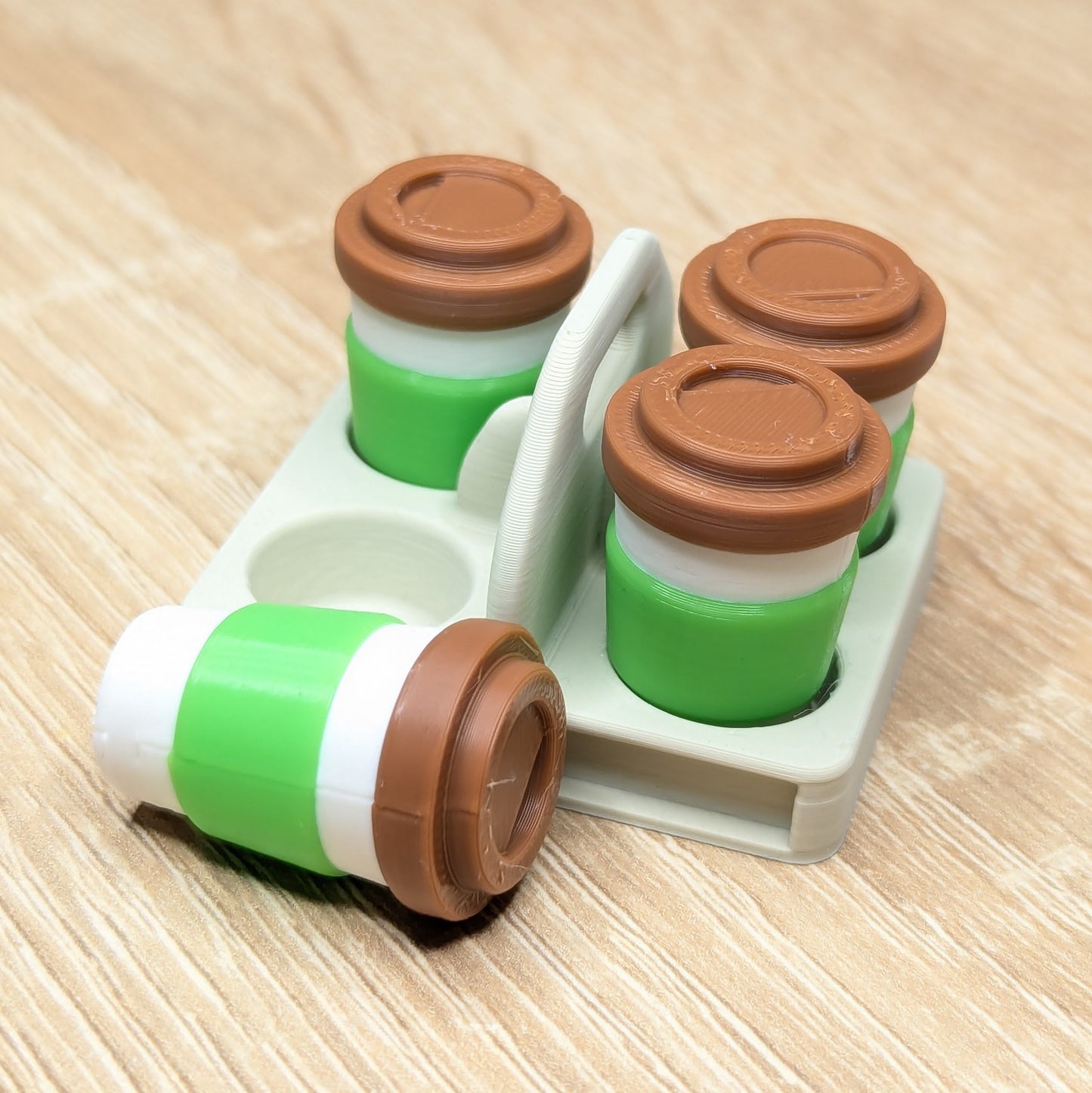 Mini magneti za hladnjak u obliku šalica za kavu | Set od 5 komada
