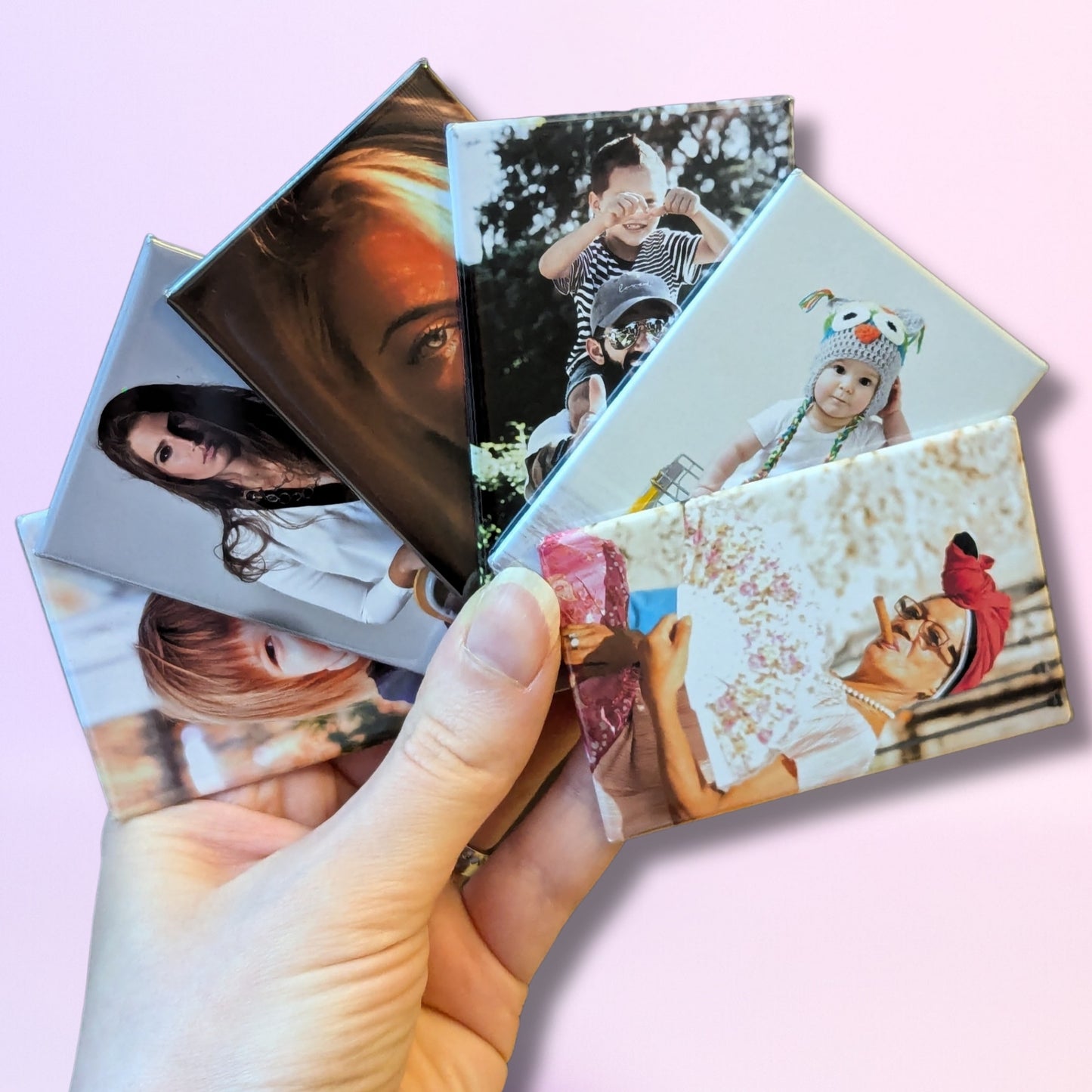 Personalisierter Fotomagnet | Dein Foto auf einem Magneten | 8×5cm