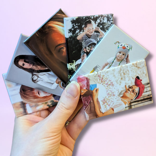 Personalized Photo Magnet | Your Photo on a Fridge Magnet | 8×5cm (3×2in)