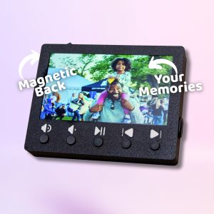 Custom Digital Fridge Frame – Magnetic Photo & Video Display | 4.2"