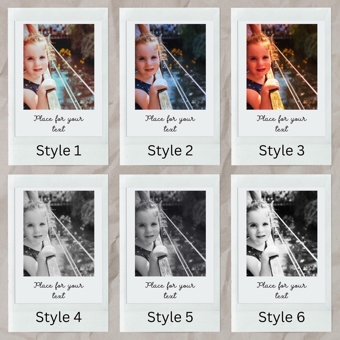 Custom Photo Fridge Magnet in Retro Polaroid Style | 8x5cm - Image 2